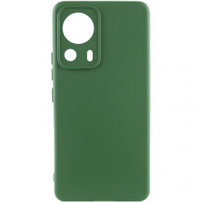  Lakshmi Silicone Cover Full Camera (A) Xiaomi 13 Lite  / Dark green