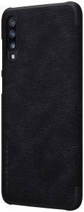 - Nillkin Qin Leather Case Samsung Galaxy A70 Black 4