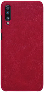 - Nillkin Qin Leather Case Samsung Galaxy A70 Red 3