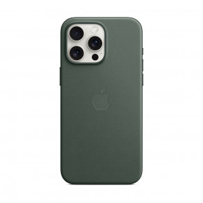  FineWoven Case with MagSafe Original for Apple iPhone 15 Pro Max (OEM) - Evergreen (ARM71988)