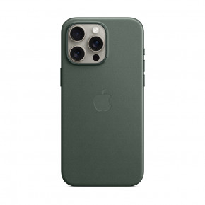 FineWoven Case with MagSafe Original for Apple iPhone 15 Pro Max (OEM) - Evergreen (ARM71988) 5