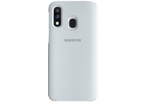    Samsung A40 Wallet Cover White (EF-WA405PWEGRU) 4