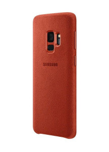  Samsung Alcantara Cover Samsung Galaxy S9+ red 
