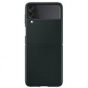    Samsung F711 Galaxy Flip 3 Leather Cover Green (EF-VF711LGEGRU)