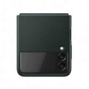    Samsung F711 Galaxy Flip 3 Leather Cover Green (EF-VF711LGEGRU) 3