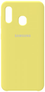 - Samsung Silicone Case Galaxy A20/A30 Lemon Yellow