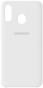 - Samsung Silicone Case Galaxy A20/A30 White