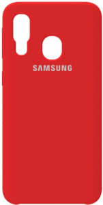 - Samsung Silicone Case Galaxy A40 Rose Red