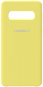 - Samsung Silicone Case Galaxy S10 Lemon Yellow