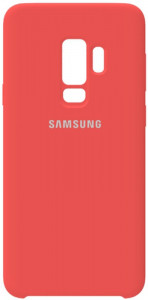 - Samsung Silicone Case Galaxy S9+ Peach Pink