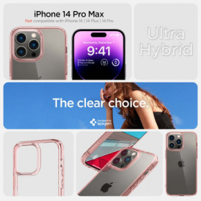  Spigen Apple iPhone 14 Pro Max Ultra Hybrid Rose Crystal (ACS04818) 4