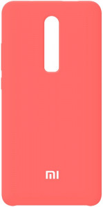 - Xiaomi Silicone Case Mi 9T/Redmi K20 Peach Pink