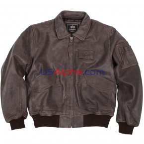  Alpha Industries CWU 45/P Leather // 3XL 