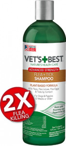  Vets Best FleaTick Shampoo 355 0031658106080 (vb10608) (0)