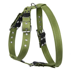 Шлея Collar для крупных собак N3 72-94 см Зеленая (0647)