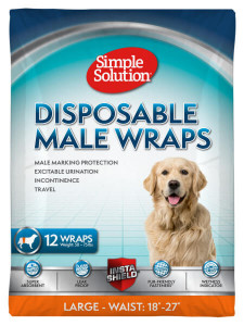     Simple Solution Disposable Male Wrap Large  0010279115398 (ss11539)