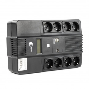  (UPS)  -  Qube AIO 1050, 1050VA/600W, LCD, 8 x Schuko, RJ-45, USB (QBAIO1050) 8