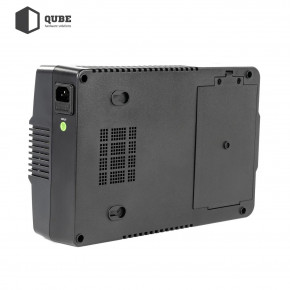 (UPS)  -  Qube AIO 1050, 1050VA/600W, LCD, 8 x Schuko, RJ-45, USB (QBAIO1050) 9