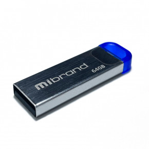 - Mibrand USB2.0  64GB Silver-Blue (MI2.0/FA64U7U) 3