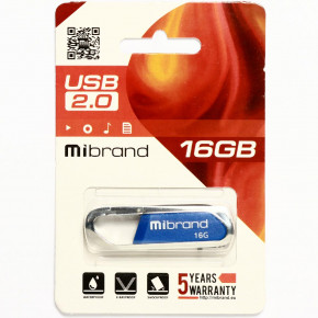 - Mibrand USB2.0 Aligator 16GB Blue (MI2.0/AL16U7U) 3