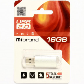 - Mibrand USB2.0 Cougar 16GB Silver (MI2.0/CU16P1S) 3