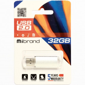 - Mibrand USB2.0 Cougar 32GB Silver (MI2.0/CU32P1S) 3