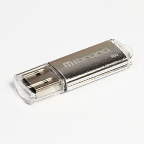 - Mibrand USB2.0 Cougar 8GB Silver (MI2.0/CU8P1S)
