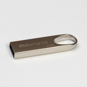 - Mibrand USB2.0 Irbis 64GB Silver (MI2.0/IR64U3S)
