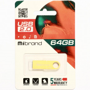 - Mibrand USB2.0 Puma 64GB Gold (MI2.0/PU64U1G) 3