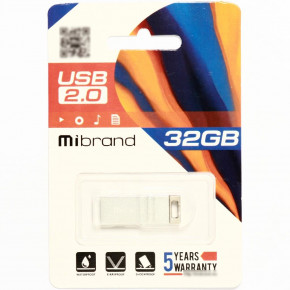 - Mibrand USB2.0 hameleon 32GB Silver (MI2.0/CH32U6S) 3