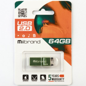 - Mibrand USB2.0 hameleon 64GB Green (MI2.0/CH64U6LG) 3