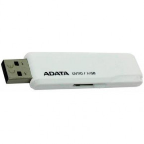  USB   A-DATA 16GB UV110 White USB 2.0 (AUV110-16G-RWH) (1)