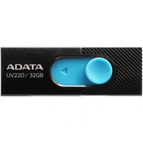 USB   ADATA 32GB UV220 Black/Blue USB 2.0 (AUV220-32G-RBKBL) 4