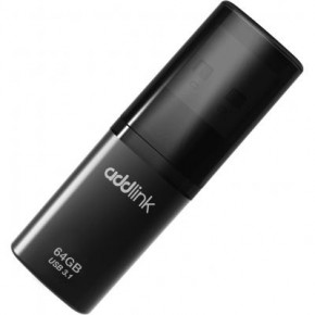 USB   AddLink 64GB U55 Black USB 3.1 (ad64GBU55B3)