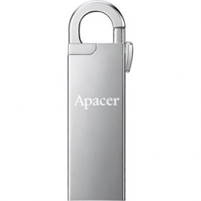 USB   Apacer 64Gb AH13A Silver USB 2.0 (AP64GAH13AS-1)