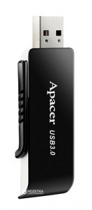 - Apacer USB3.1 Gen.1 AH350 32GB Black (AP32GAH350B-1) 3