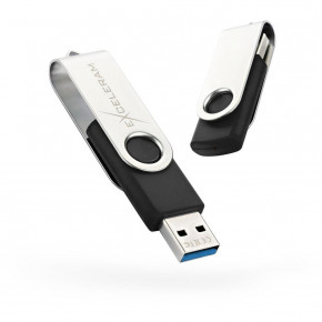  eXceleram 128GB P1 Series Silver/Black USB 3.1 Gen 1 (EXP1U3SIB128) 