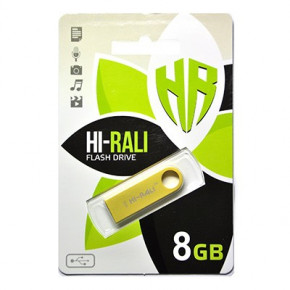  USB Hi-Rali 8GB Shuttle series Gold HI-8GBSHGD
