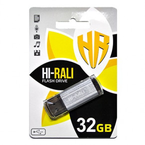  USB 2.0 32GB Hi-Rali Stark Series Silver (HI-32GBSTSL)