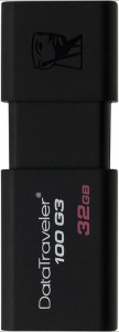 - Kingston DataTraveler 100 G3 USB 3.0 32Gb Black