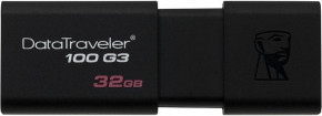  - Kingston DataTraveler 100 G3 USB 3.0 32Gb Black (1)