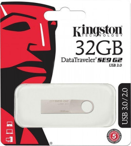 - Kingston DataTraveler SE9 G2 USB 3.0 32Gb Silver 4