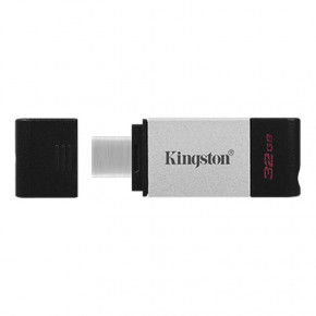 - USB3.2 32GB Type-C Kingston DataTraveler 80 Grey/Black (DT80/32GB) 4
