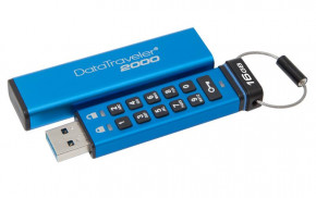 USB   Kingston 16GB DT 2000 Metal Security USB 3.0 (DT2000/16GB) 8