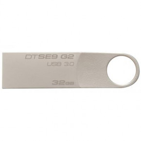 USB   Kingston 32GB DataTraveler SE9 G2 Metal Silver USB 3.0 (DTSE9G2/32GB) 5