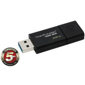 USB   Kingston 32Gb DataTraveler 100 Generation 3 USB3.0 (DT100G3/32GB)