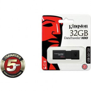 USB   Kingston 32Gb DataTraveler 100 Generation 3 USB3.0 (DT100G3/32GB) 3