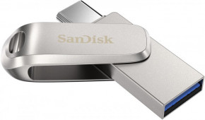 Usb Flash  SanDisk 32GB Ultra Dual Drive Luxe Usb 3.1/Type-C (SDDDC4-032G-G46) 3