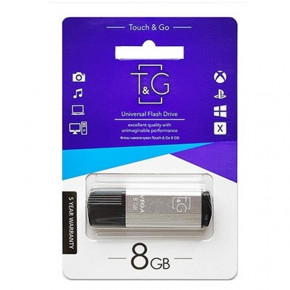  USB T&G Vega 121 8GB Silver TG121-8GBSL