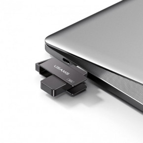  USAMS USB3.0 Rotatable High Speed Flash Drive 32GB US-ZB195  4